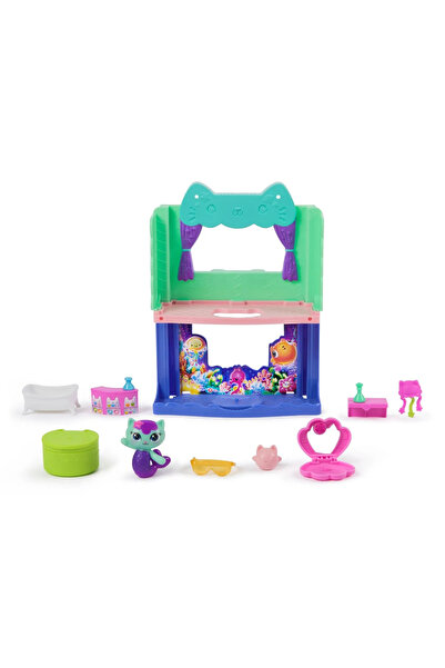 Gabby's Dollhouse Cat's Spa Bath Set with Figurine