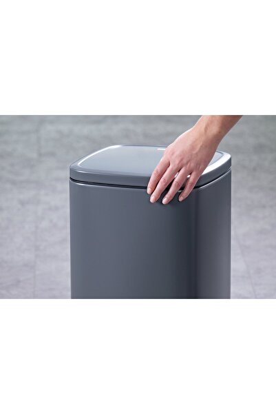 FACKELMANN LONDON waste bin, for kitchen, office or bathroom, 4 L