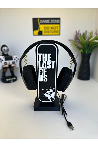 Butik 3d Baskı Last of Us Tasarımlı Ledli Kulaklık Tutucu