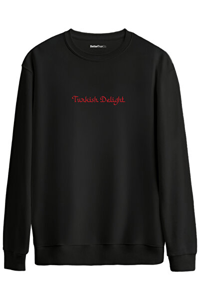 BetterThanCo سويت شيرت تركي ديلاي مطبوع بيسكيت ياك قصة فضفاضة