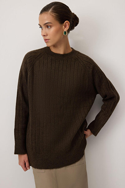 Touché Privé PULOVER TRICOTAT CU GÂRĂ CU DUCĂ STRĂLUCĂ