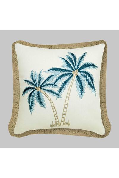 Sarev Adora Throw Pillow 45X45 Ecru