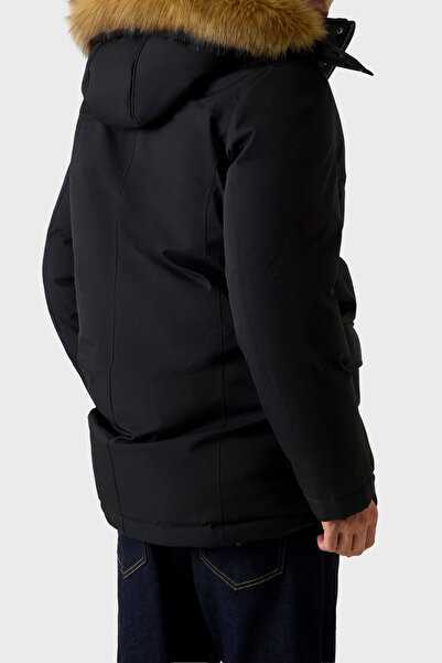 Guess Real Regular Fit Removable Hooded Water Repellent Parka M5Bl2Gw2712 Men's Parka M5Bl2G W2712 J