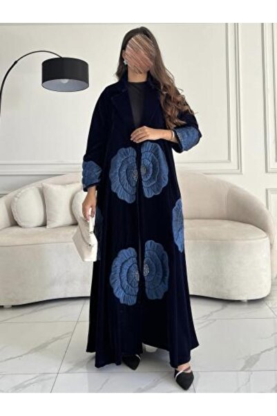 abayhome Luxurious abaya with elegant embroidery