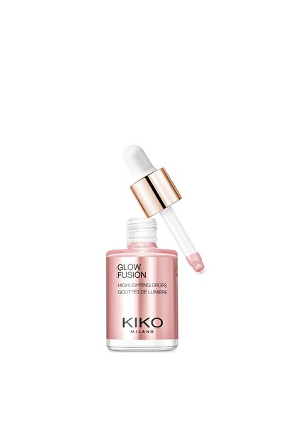 Kiko Milano Glow Fusion Highlighting Drops 10ml - 01 Platinum Rose