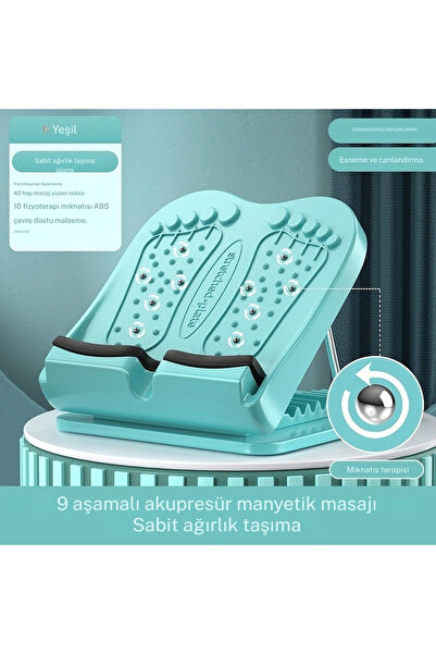 DigitalBazaar Ayarlanabilir Baldır Germe Tahtası Yoga Fitness Fizik Tedavi Eğ...