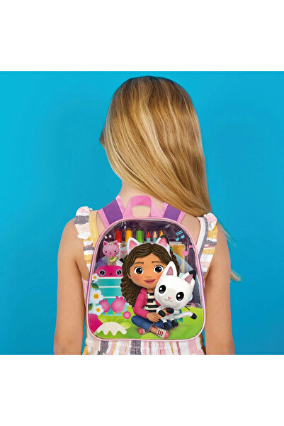 Happi Hobbi Gabby's Dollhouse Backpack Drawing Set