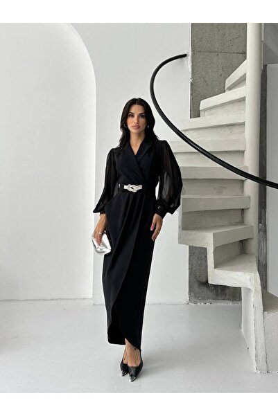 BYBRZ Chiffon Sleeve Dress