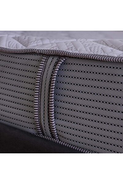 Danube Home Nature Latex Pocket Spring King Mattress - Medium Firm, 180x210x25cm, 10-Yr Warranty, Durable Fabric