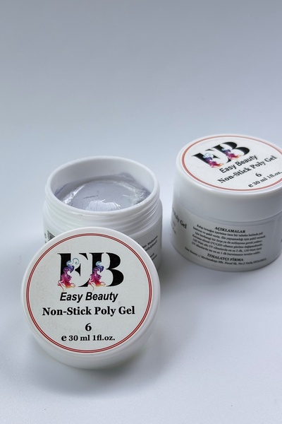 Easy Beauty 30ml 3D Nail Art Hamur Jel Şeffaf Protez Tırnak Jeli Renksiz Non-...