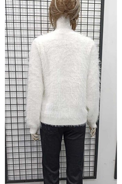 JM Button Closure Crew Neck Bearded Cardigan Jacket