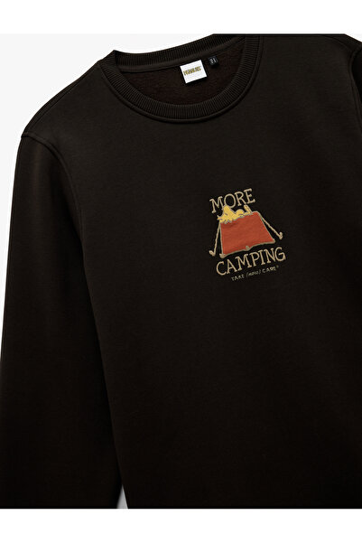 Koton Φούτερ με μακριά μανίκια με λογότυπο Snoopy στο πίσω μέρος