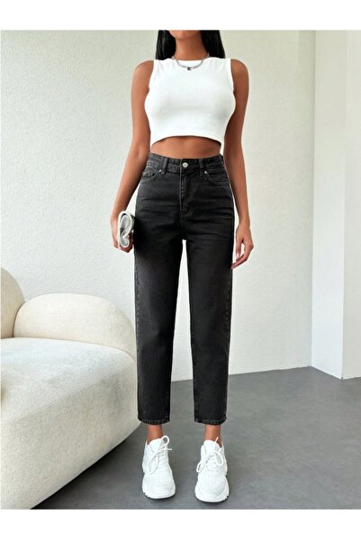 MARLİX Blugi Mom Fit cu croială dreaptă, confortabili