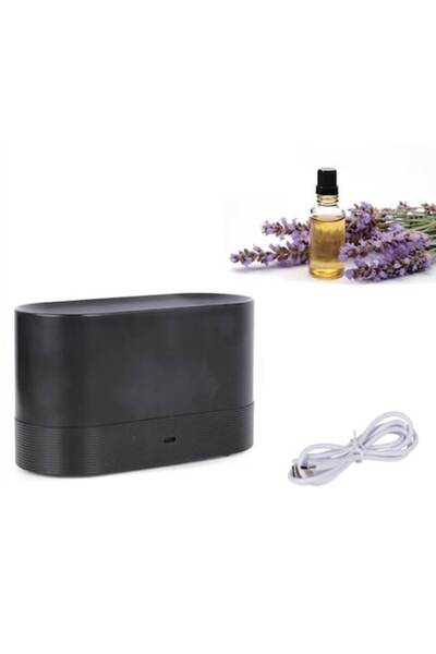 OEM Electric Perfume Diffuser with LED and Flame Effect – 8 Colors, USB, 17x7x10 cm