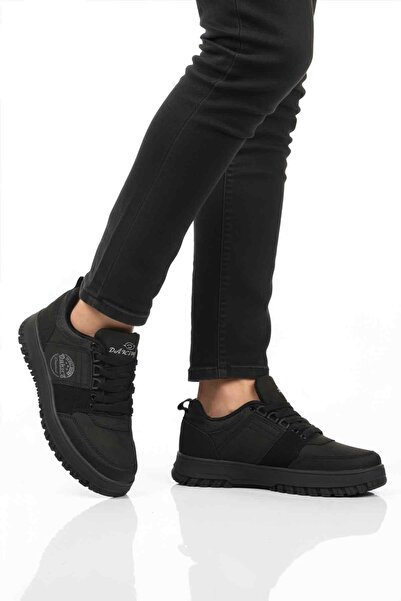 AYAKMOD Black Lace-Up Men's Casual Shoes 582 m