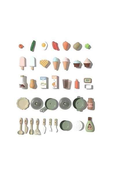 WD Interactive children's kitchen with steam and running water, 38 accessories, lights and sounds, 3 years+