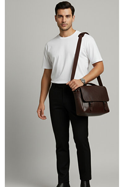 Bürke Men's Black Color Slim Fit Quality Fabric Trousers