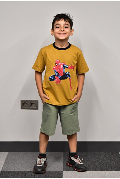 Banadamoda Boy's Printed T-shirt Shorts Set