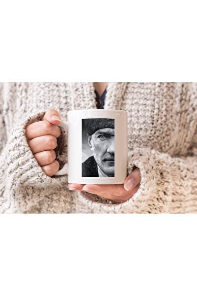 MODA كوب بورسلين هدية مطبوع من مصطفى كمال أتاتورك