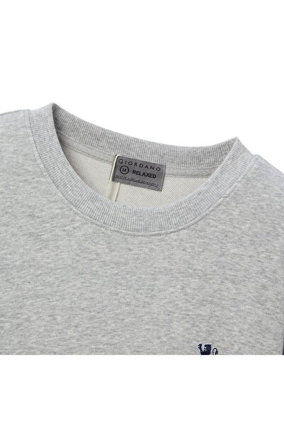 Giordano Men's Relaxed Fit French Terry Sweatshirt