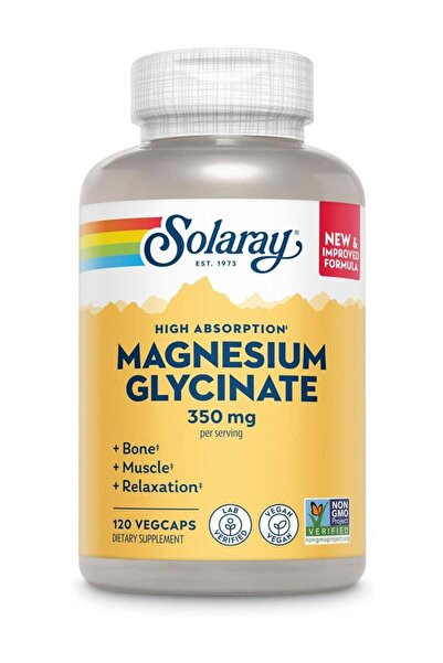 Solaray Magnesium Glycinate with Bioperine - 350 mg