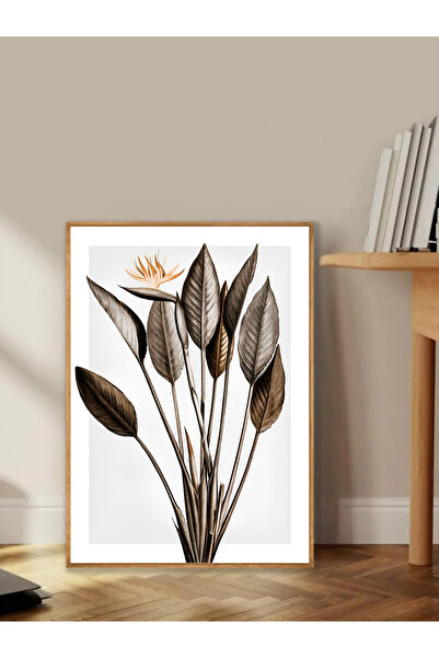 Tuba Decor Tablo dintr-o singură bucată cu rame din lemn pentru sufragerie, s...