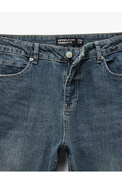 Koton Regular Fit Normal Waist Tapered Jean Pants - Joe Jean