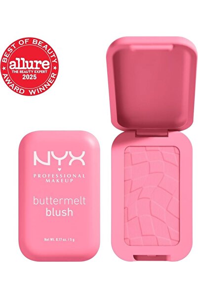 Professional Makeup Buttermelt Powder Blush - Up to 12 H Wear, Fade & Transfer Resistant