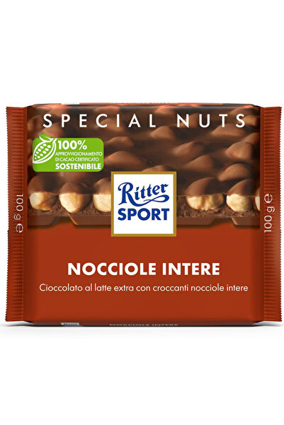 Ritter Sport Latte Nocciole întregi 100g