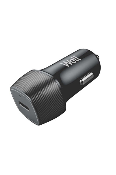 Well încărcător auto pentru telefon cu USB-C