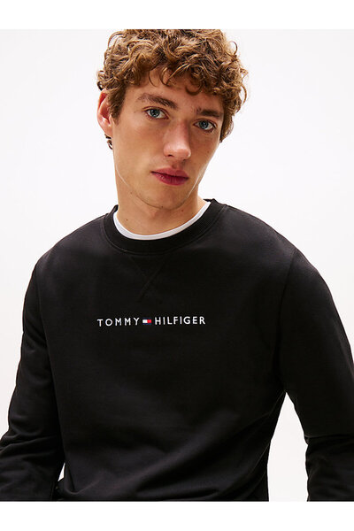 Tommy Hilfiger Černá pánská mikina