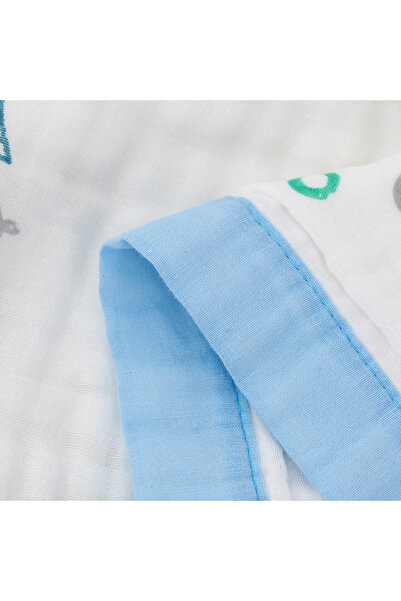 Ominii Baby gauze bath towel cotton children's towel six-layer quilt baby newborn baby blanket 110*110CM