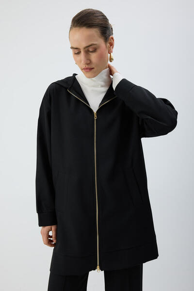 Touché Privé Zippered Hooded jacket