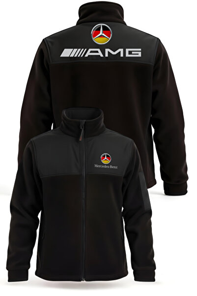 VİZYON İKRA Mercedes Amg Printed Cold and Windproof Workwear Fleece