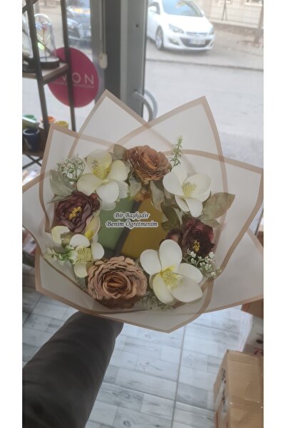 Sosyete shop Ögretmenler Günü çiçeği aynalı çiçek hediyelik çiçek