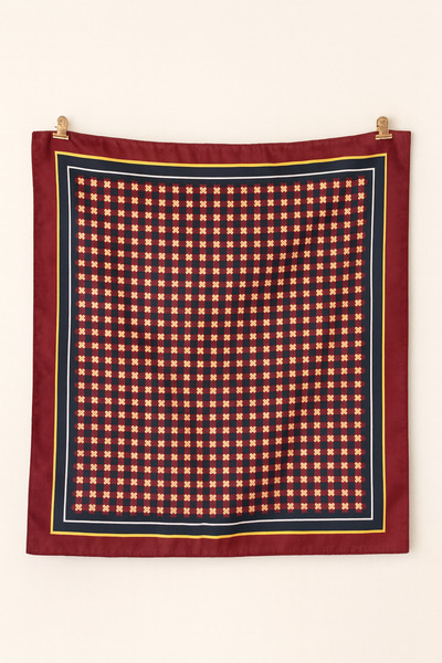 AGAPI Scarf Burgundy Bandana Scarf