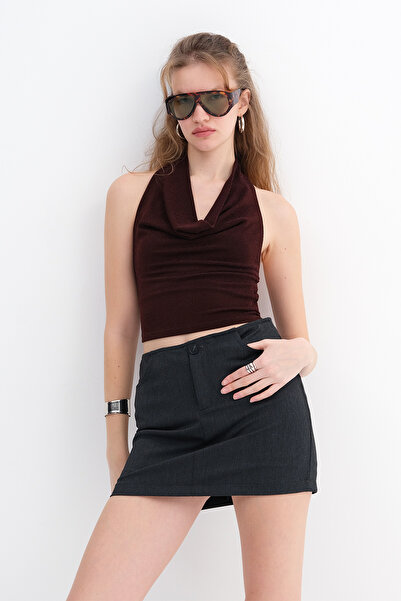 Addax Halter Neck Blouse B12248