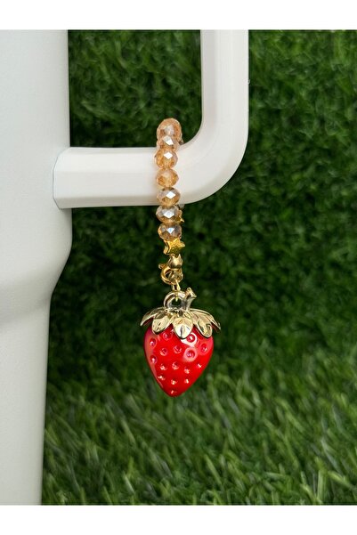 YuccaCo Accessorize Your Life Strawberry Thermos Ornament/Strawberry Thermos Charm/Bag Charm