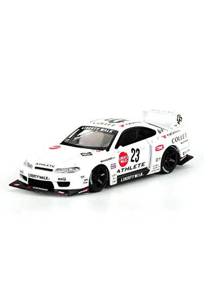 Generic Brand 1/64 نيسان LB-سوبر سيلويت S15 سيلفيا أثليت
