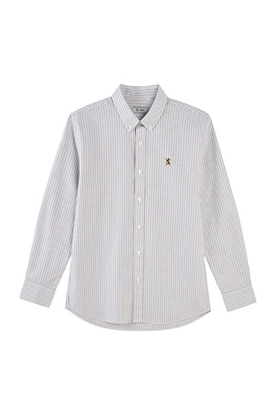Giordano Men's Lion Oxford Shirt