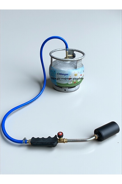 NURGAZ Küçük tüp Pürmüzü izolasyon şaloma ayarlı güçlü alevli yak yak pürmüz büyük tüplere de uygundur