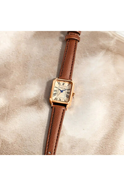 set.up Retro Minimal Square Dial Women's Wristwatch