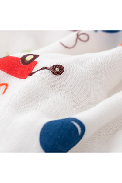 Ominii Baby gauze bath towel cotton children's towel six-layer quilt baby newborn baby blanket 110*110CM