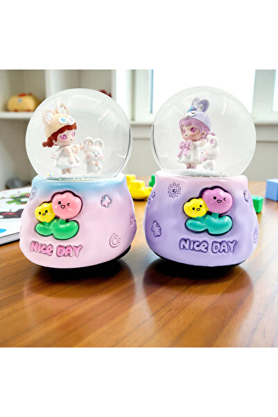 Sense Büyük Boy Kurmalı Sesli Kar Küresi