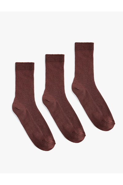 Koton Комплект от 3 чифта памучни чорапи