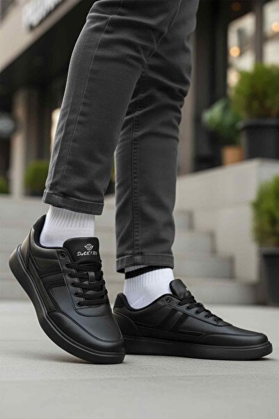 AYAKMOD Black Lace-Up Men's Casual Shoes 128 Volume m