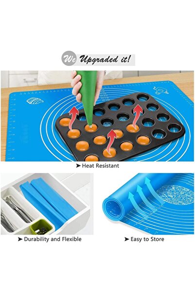 Meven Set Beauty Silicone Dough Spatula - AL-6574-2