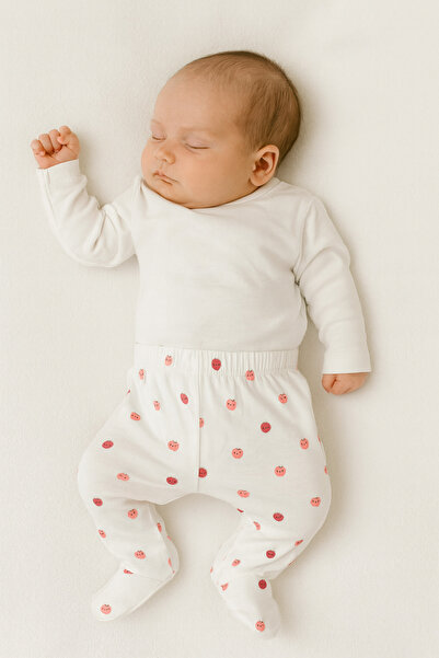 Hello Baby 3 Pieces of Booties and Pants for Newborn Babies Cotton 3 Months 6 Months 9 Months Baby Preparations