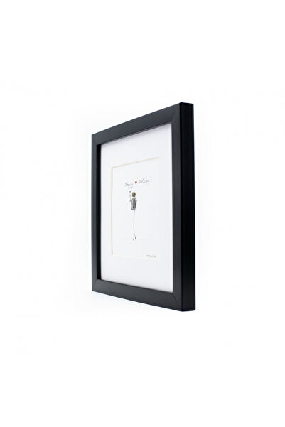 ArtMyWay HAPPY BIRTHDAY Painting - Pebble Art Collection (with authentic river stones and natural elements)