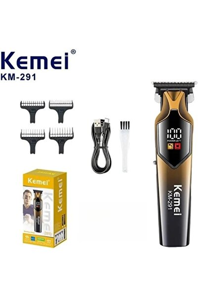 Kemei KM-291 Professional Hair Clipper - 5W, 7000 RPM, 1200mAh Lithium Batter...